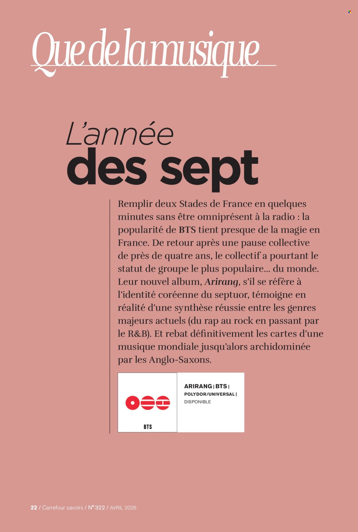 Catalogue CARREFOUR - A CHACUN SA CULTURE (2026-04-01 - 2026-04-30)