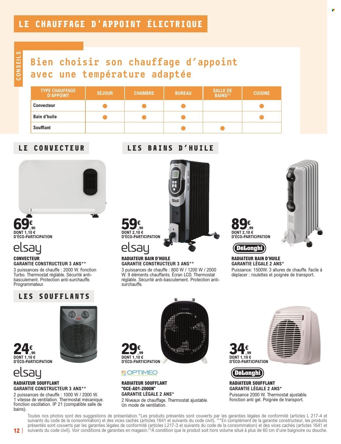 Catalogue E.LECLERC - GUIDE CHAUFFAGE (2025-08-19 - 2025-12-31)