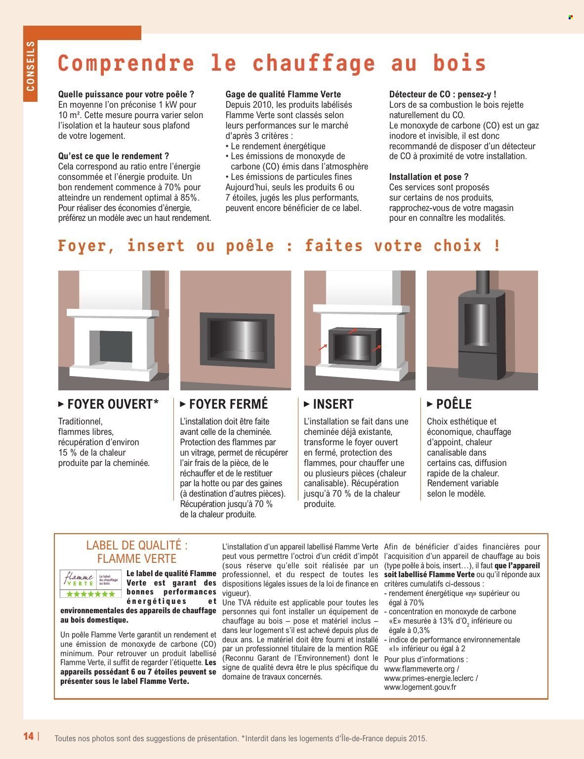 Catalogue E.LECLERC - GUIDE CHAUFFAGE (2025-08-19 - 2025-12-31)