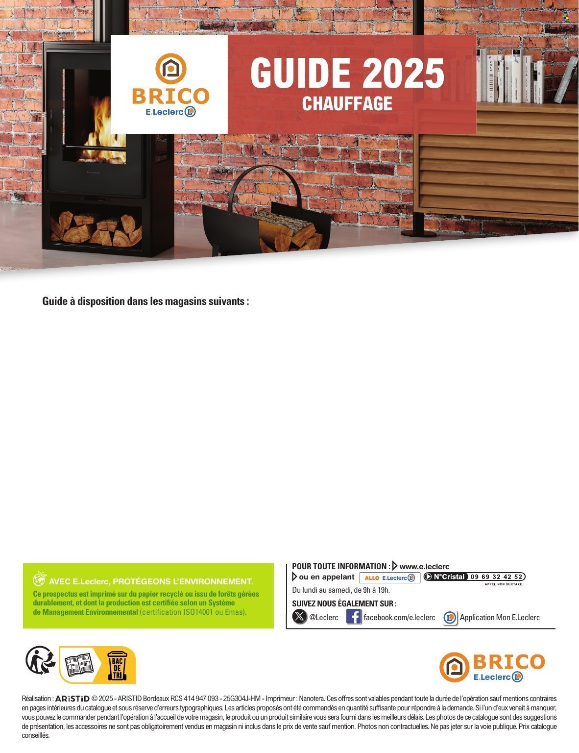 Catalogue E.LECLERC - GUIDE CHAUFFAGE (2025-08-19 - 2025-12-31)