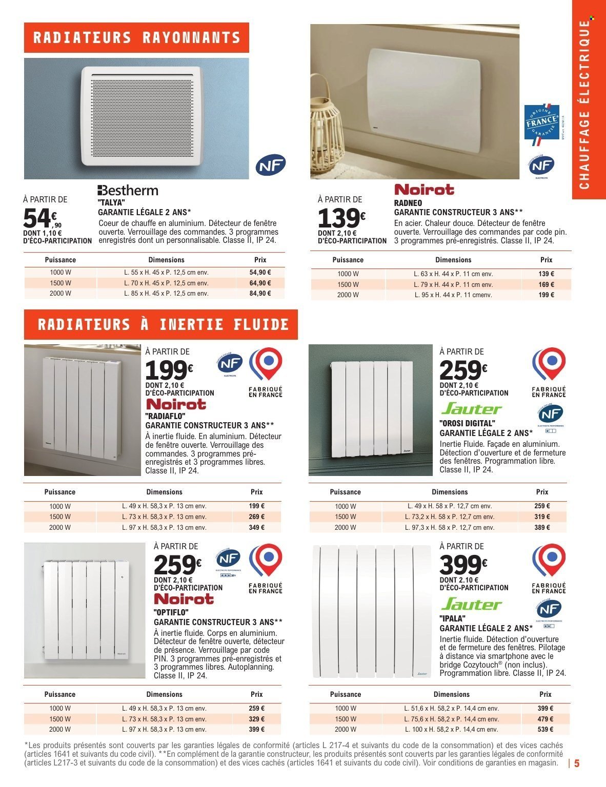 Catalogue E.LECLERC - GUIDE CHAUFFAGE (2025-08-19 - 2025-12-31)