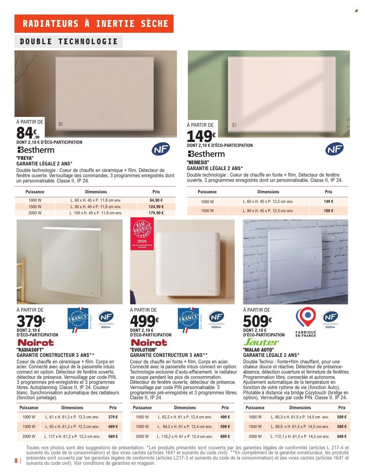 Catalogue E.LECLERC - GUIDE CHAUFFAGE (2025-08-19 - 2025-12-31)