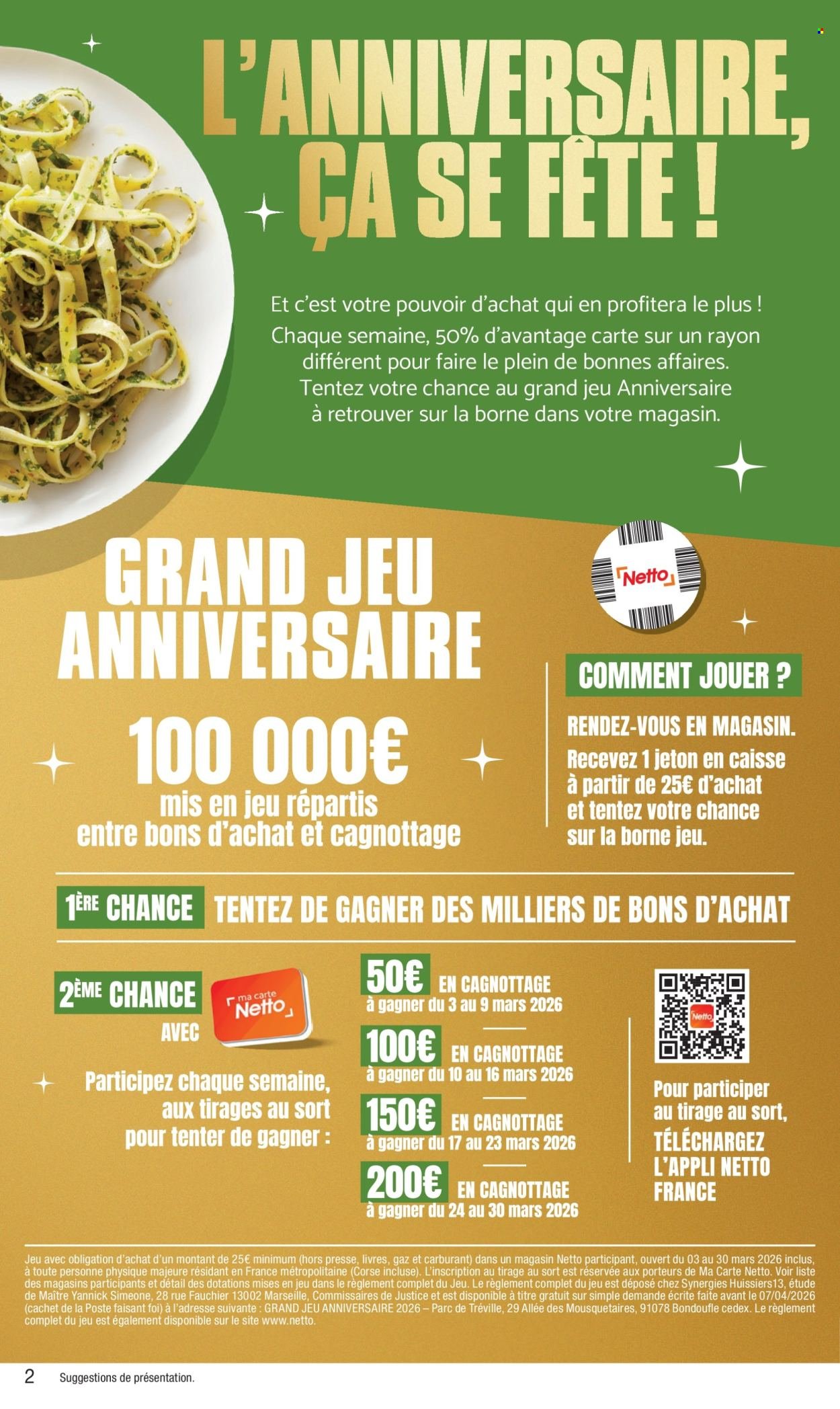 Catalogue NETTO - L'anniversaire, ça se fête ! (2026-03-17 - 2026-03-23)