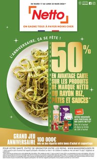 Catalogue NETTO - L'anniversaire, ça se fête ! (2026-03-17 - 2026-03-23)