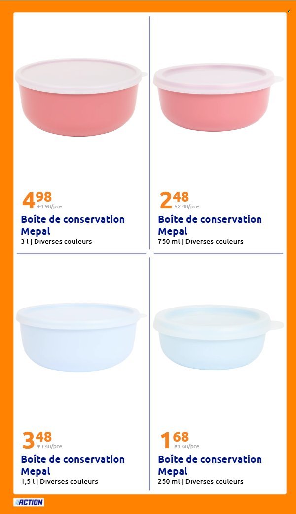 Catalogue ACTION - Du mercredi 8 juillet 2026
