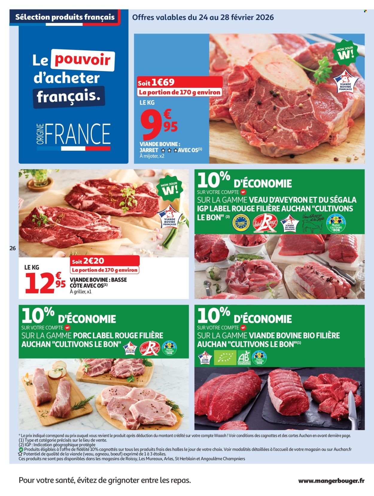 Catalogue AUCHAN - Promos XXL hypermarchés (2026-02-24 - 2026-03-08)