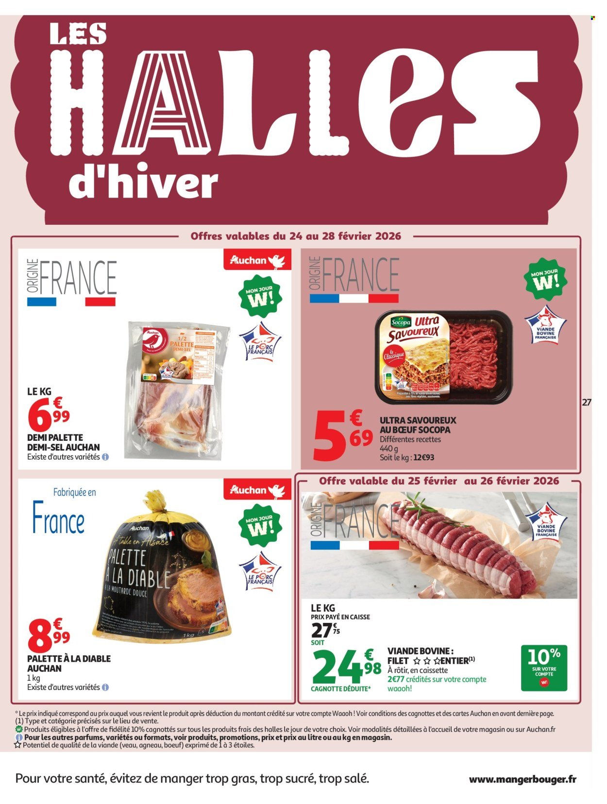 Catalogue AUCHAN - Promos XXL hypermarchés (2026-02-24 - 2026-03-08)