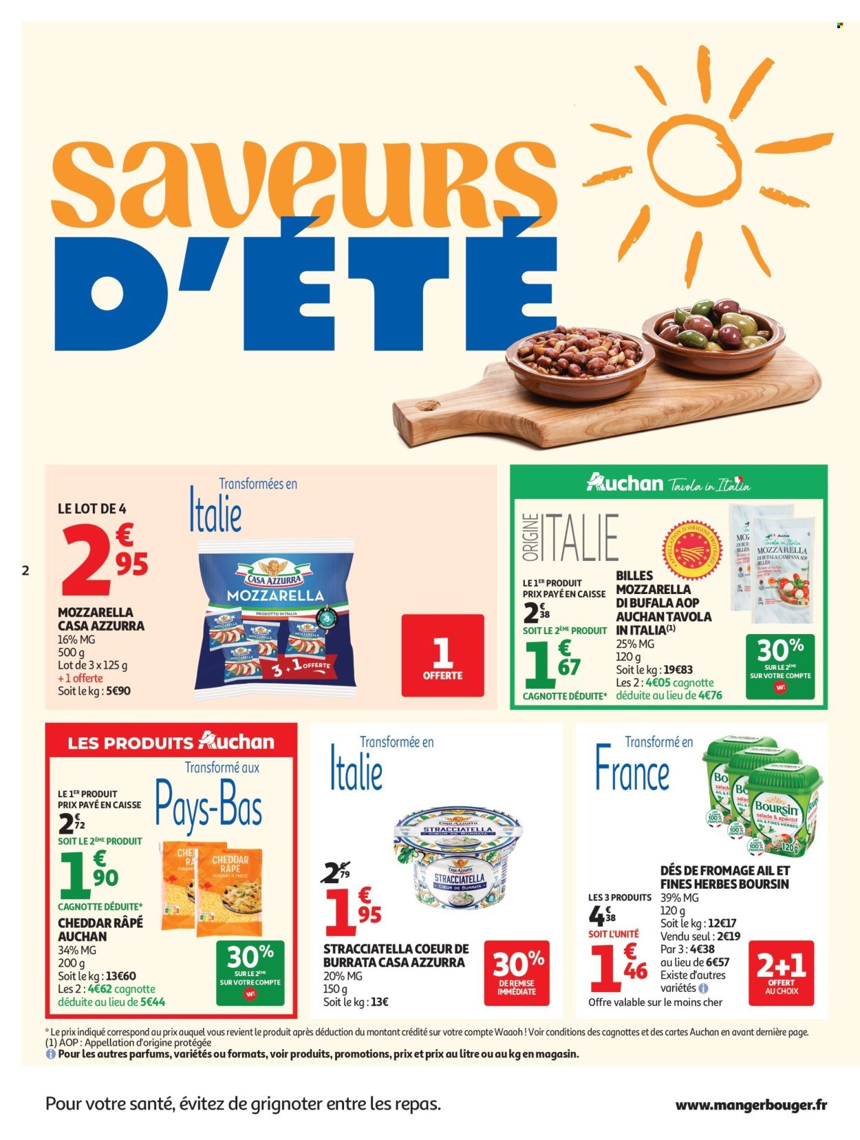 Catalogue AUCHAN - Saveurs d'été hypers