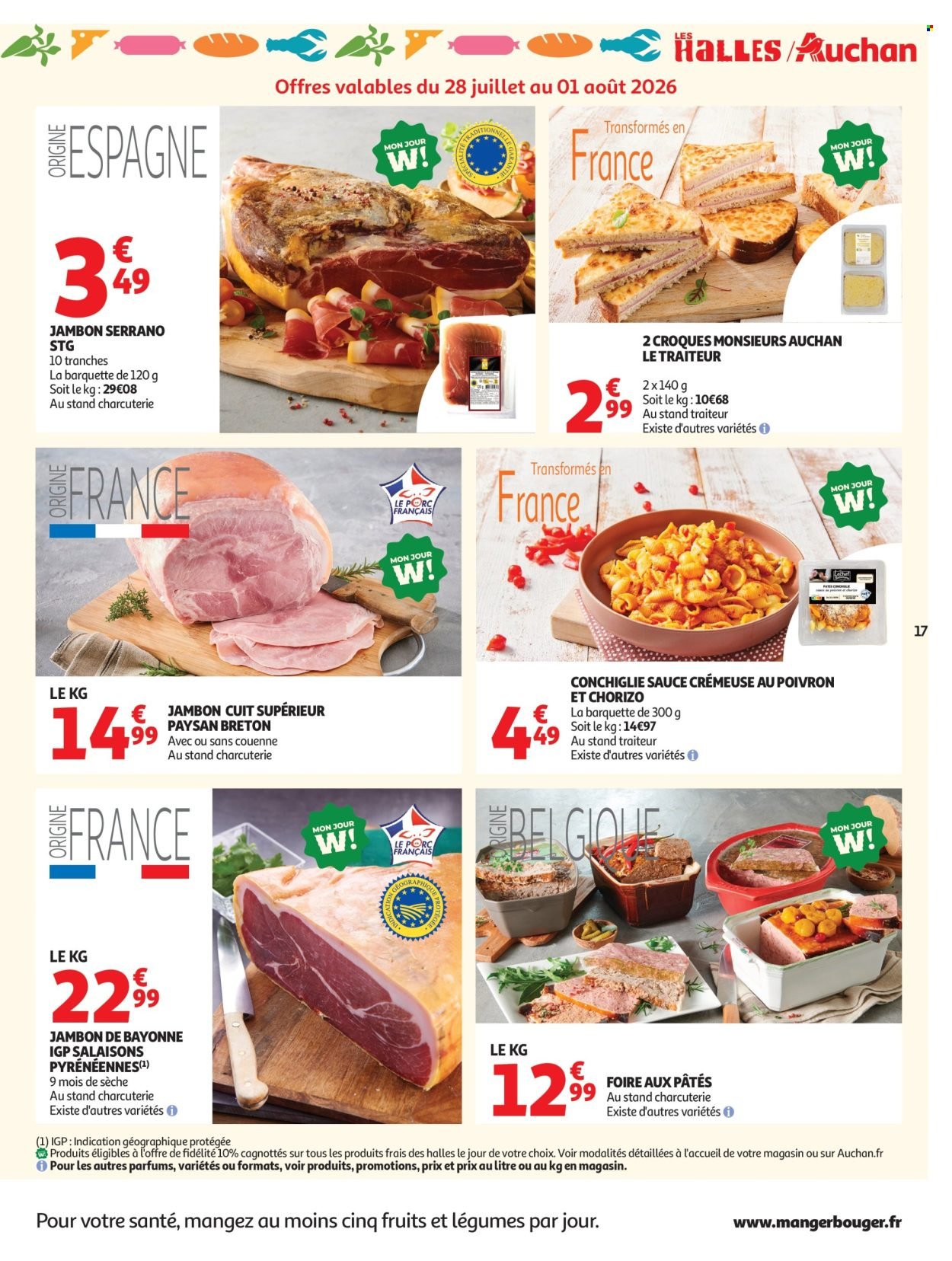 Catalogue AUCHAN - Saveurs d'été hypers