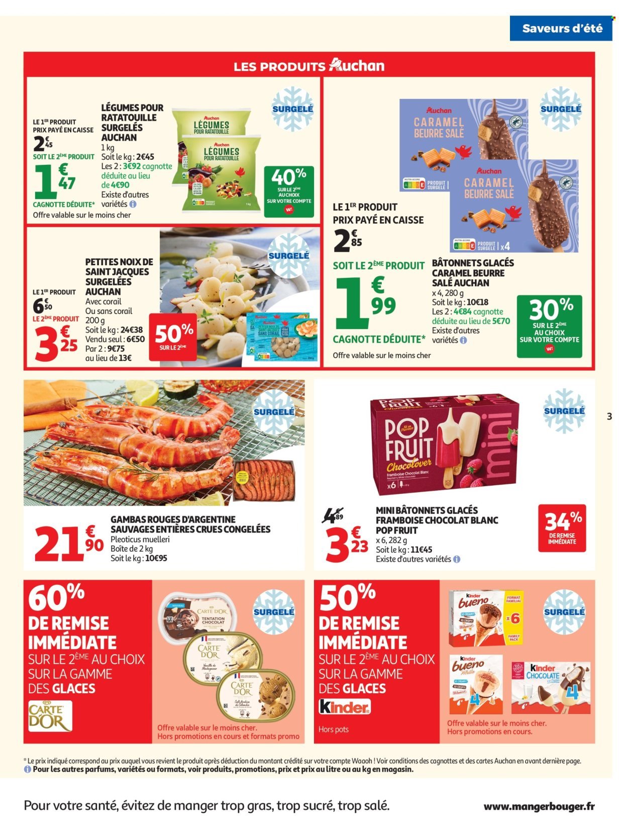 Catalogue AUCHAN - Saveurs d'été hypers