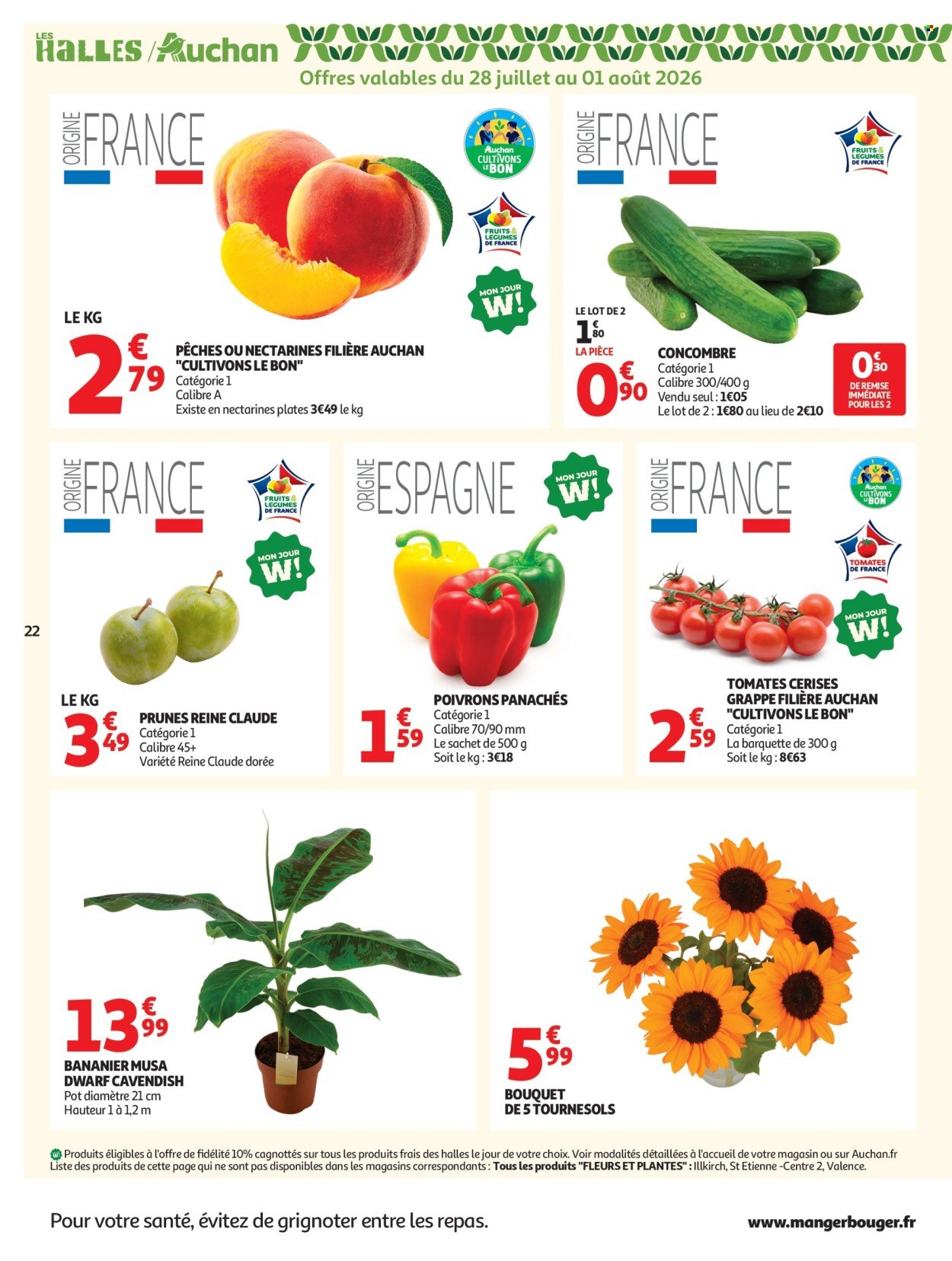Catalogue AUCHAN - Saveurs d'été hypers