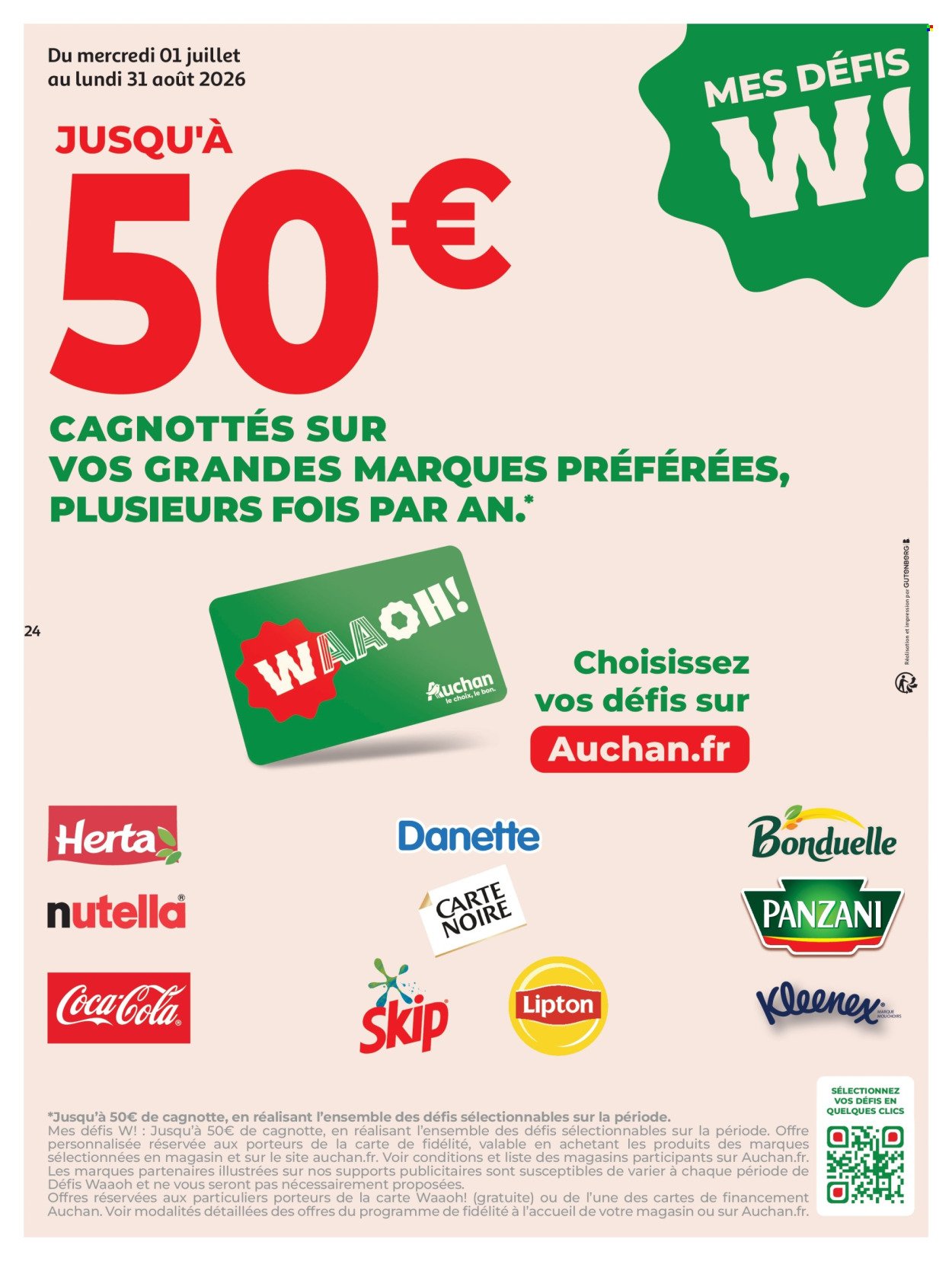 Catalogue AUCHAN - Saveurs d'été hypers