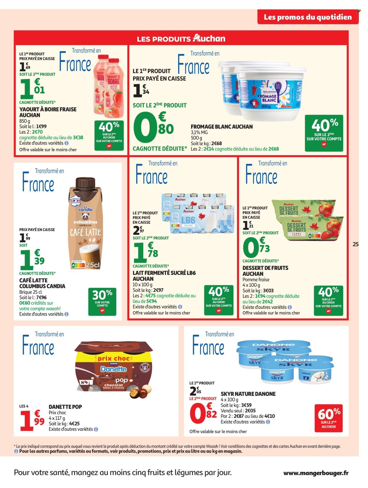 Catalogue AUCHAN - Saveurs d'été hypers