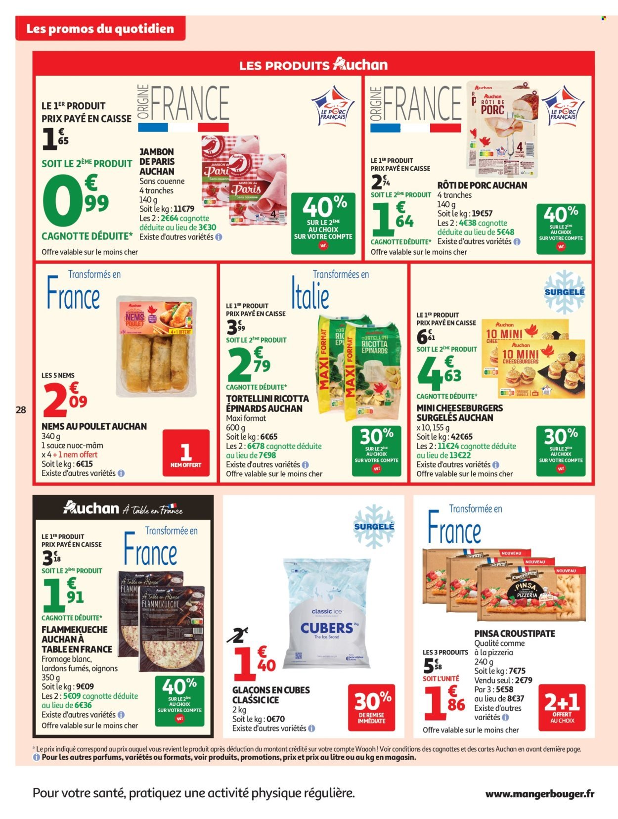 Catalogue AUCHAN - Saveurs d'été hypers
