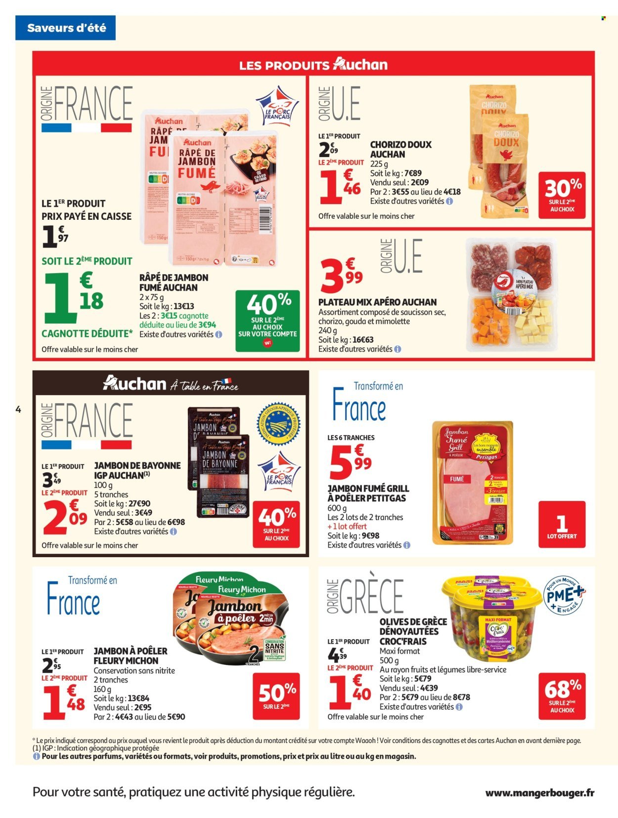 Catalogue AUCHAN - Saveurs d'été hypers