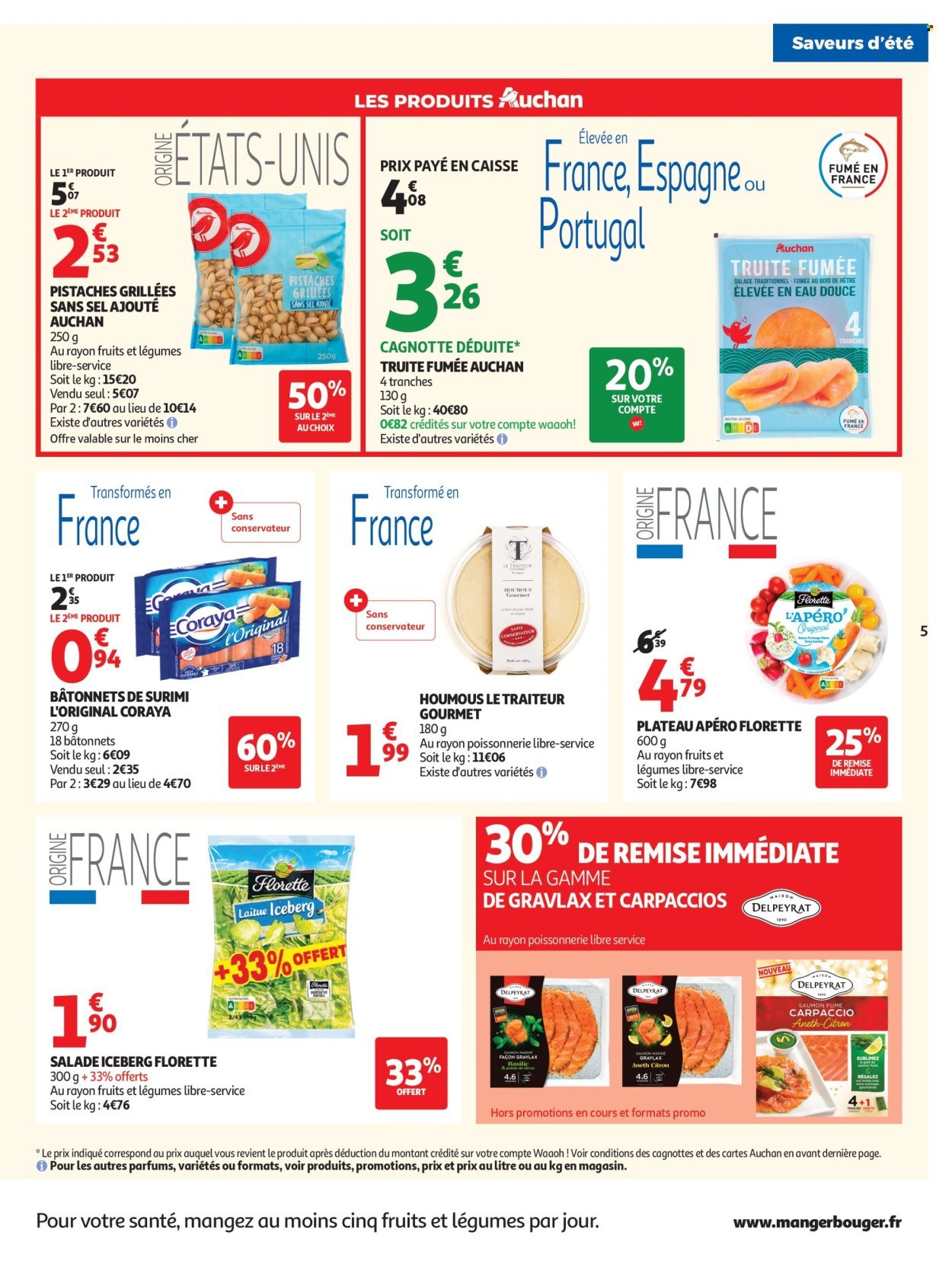 Catalogue AUCHAN - Saveurs d'été hypers