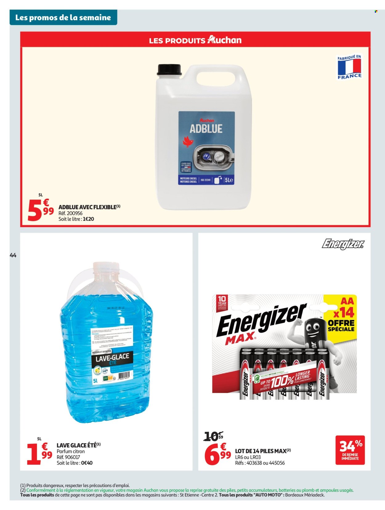 Catalogue AUCHAN - Saveurs d'été hypers