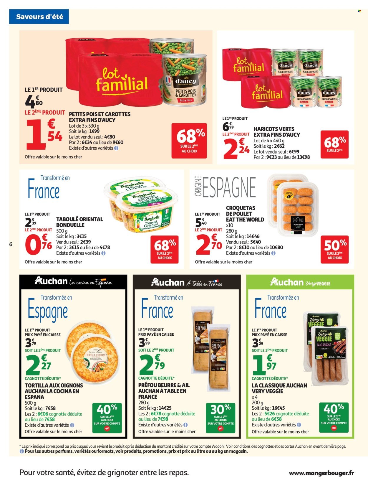 Catalogue AUCHAN - Saveurs d'été hypers