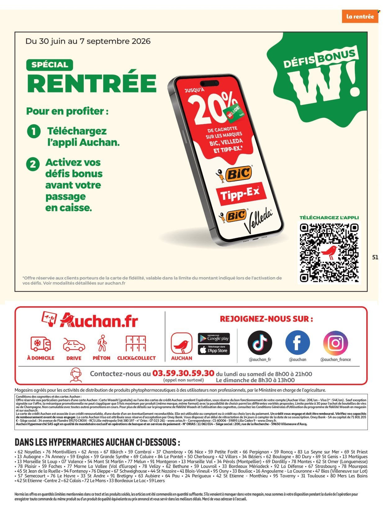 Catalogue AUCHAN - Saveurs d'été hypers