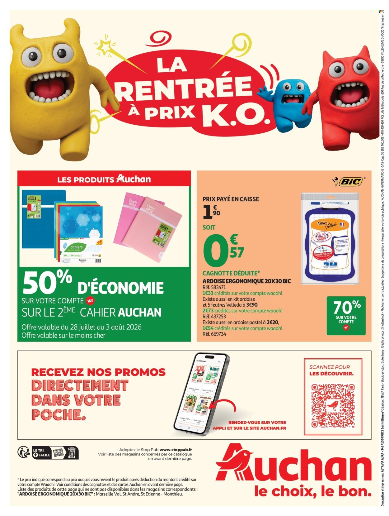 Catalogue AUCHAN - Saveurs d'été hypers