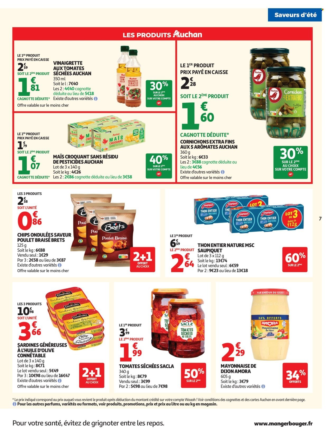 Catalogue AUCHAN - Saveurs d'été hypers