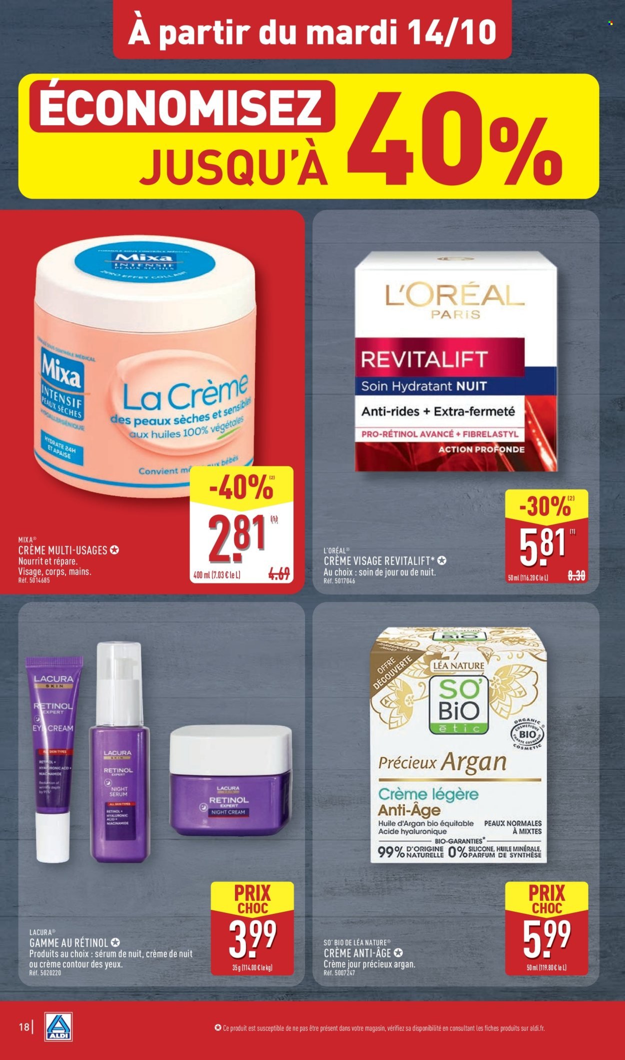 Catalogue ALDI - Nos arrivages beauté (2025-10-14 - 2025-10-20)