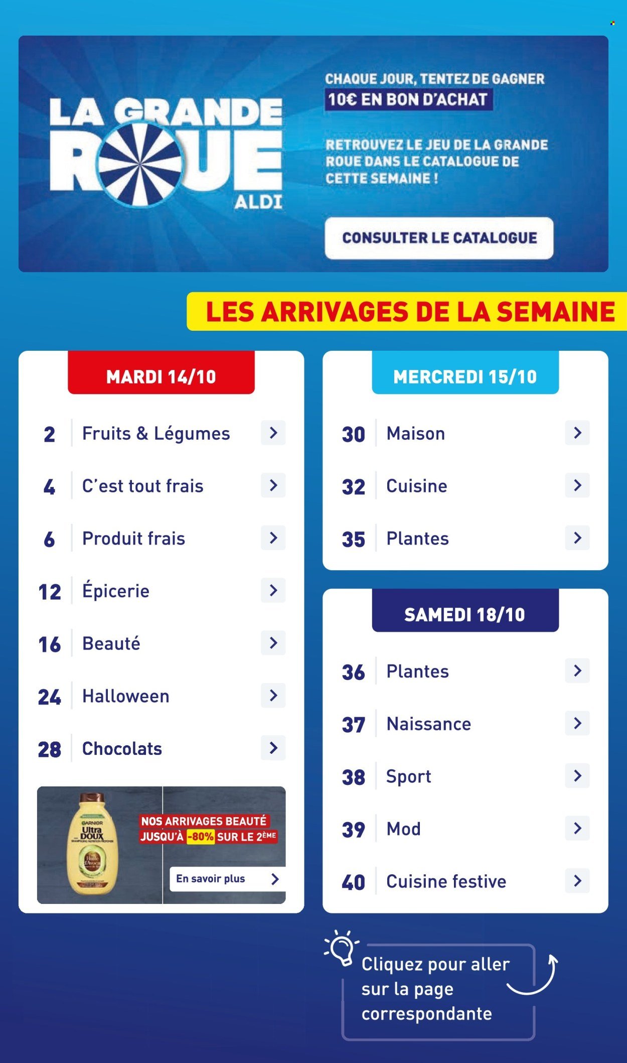 Catalogue ALDI - Nos arrivages beauté (2025-10-14 - 2025-10-20)