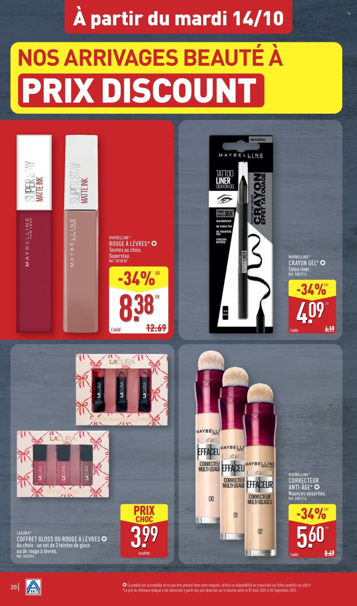 Catalogue ALDI - Nos arrivages beauté (2025-10-14 - 2025-10-20)