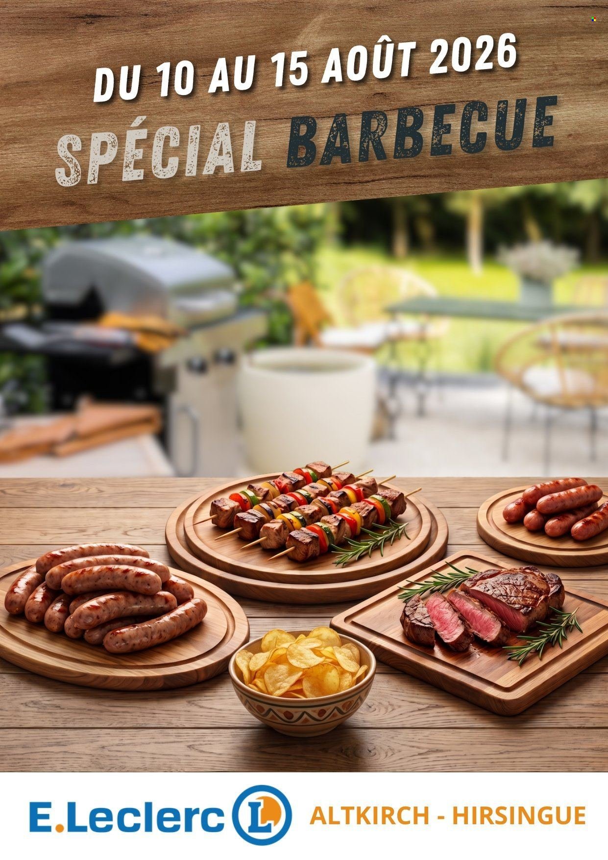 Catalogue E.LECLERC - BARBECUE