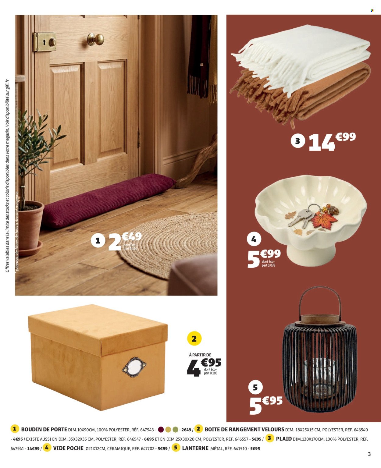 Catalogue GIFI - Chez vous en mode tout doux !