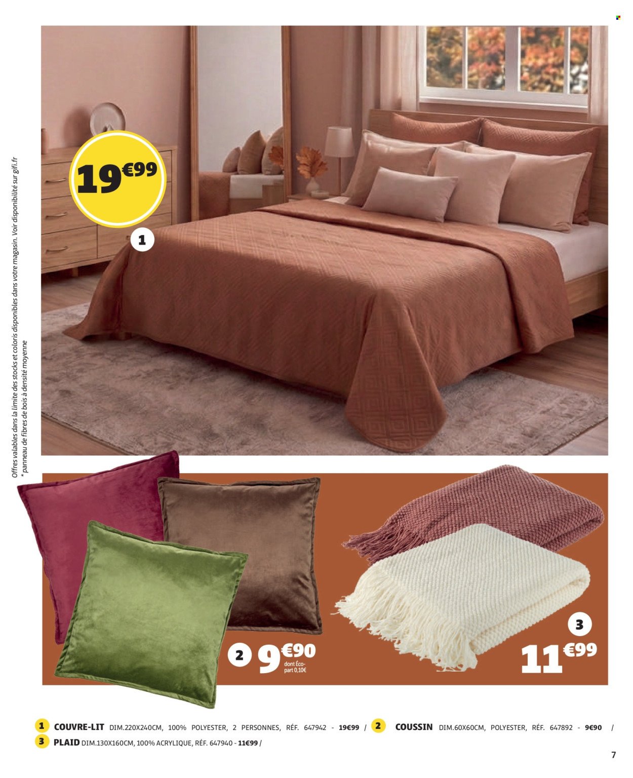Catalogue GIFI - Chez vous en mode tout doux !