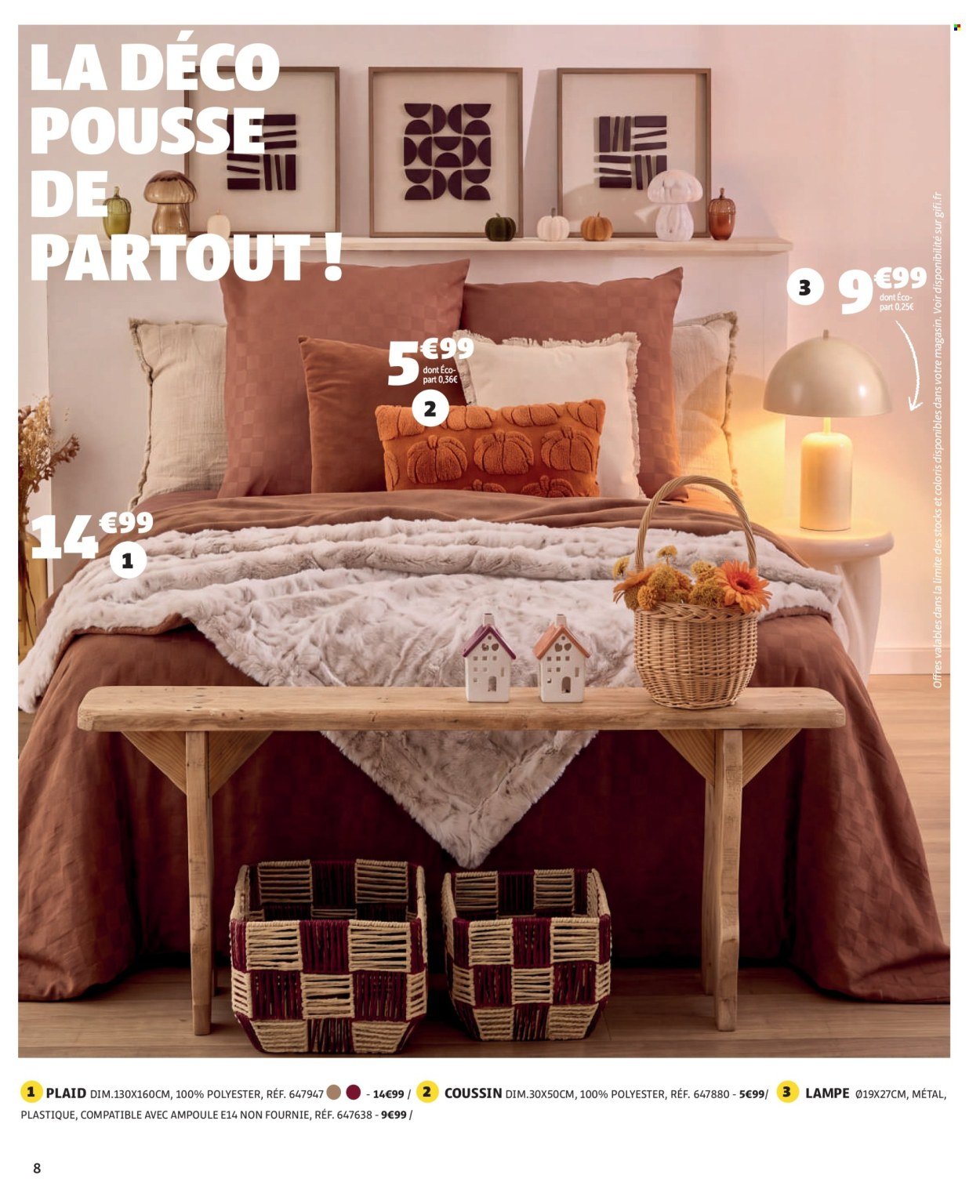 Catalogue GIFI - Chez vous en mode tout doux !