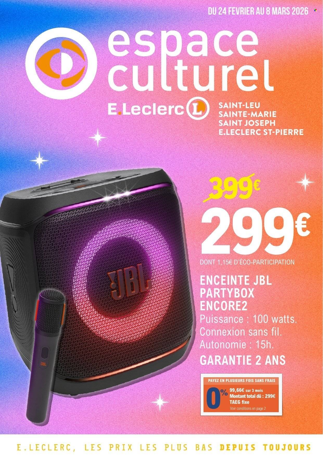 Catalogue E.LECLERC - Du mardi 24 février 2026
