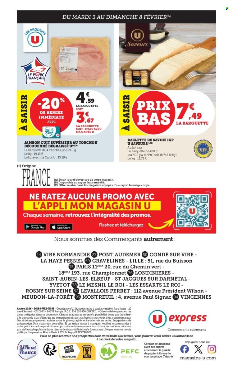 Catalogue U EXPRESS - Les prix bas de la semaine