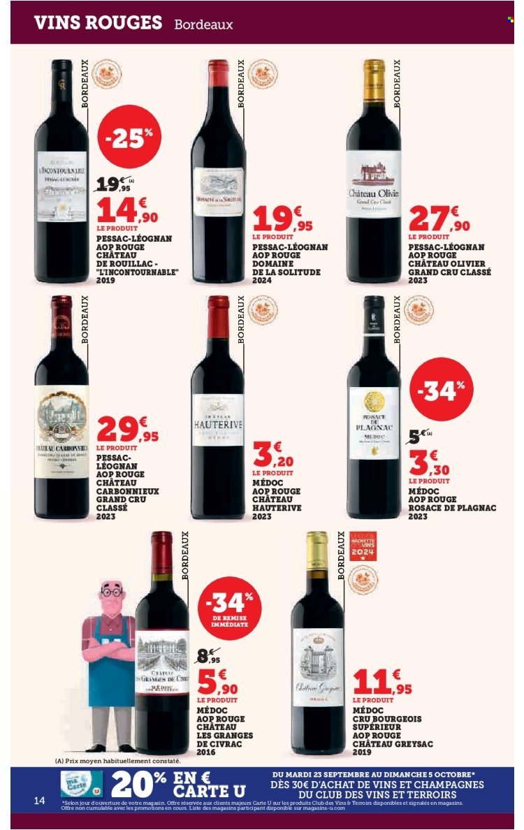 Catalogue HYPER U - FOIRE AUX VINS Consultation en avant-première (2025-09-23 - 2025-10-05)