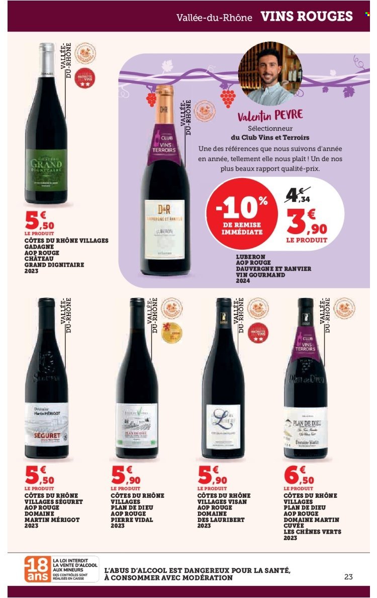 Catalogue HYPER U - FOIRE AUX VINS Consultation en avant-première (2025-09-23 - 2025-10-05)