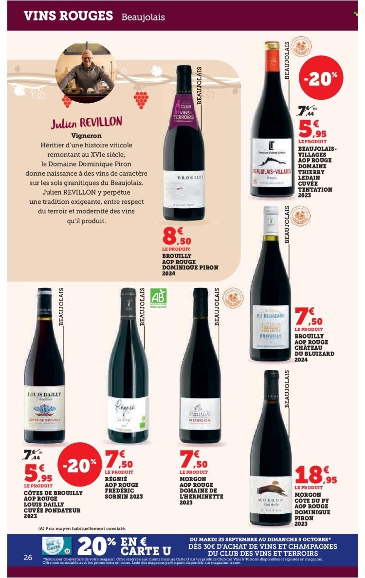 Catalogue HYPER U - FOIRE AUX VINS Consultation en avant-première (2025-09-23 - 2025-10-05)