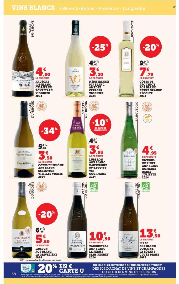 Catalogue HYPER U - FOIRE AUX VINS Consultation en avant-première (2025-09-23 - 2025-10-05)