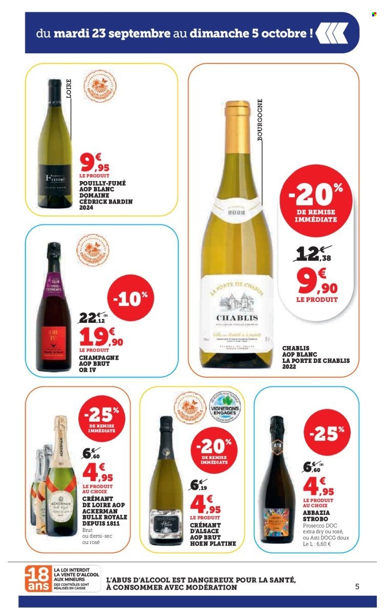 Catalogue HYPER U - FOIRE AUX VINS Consultation en avant-première (2025-09-23 - 2025-10-05)