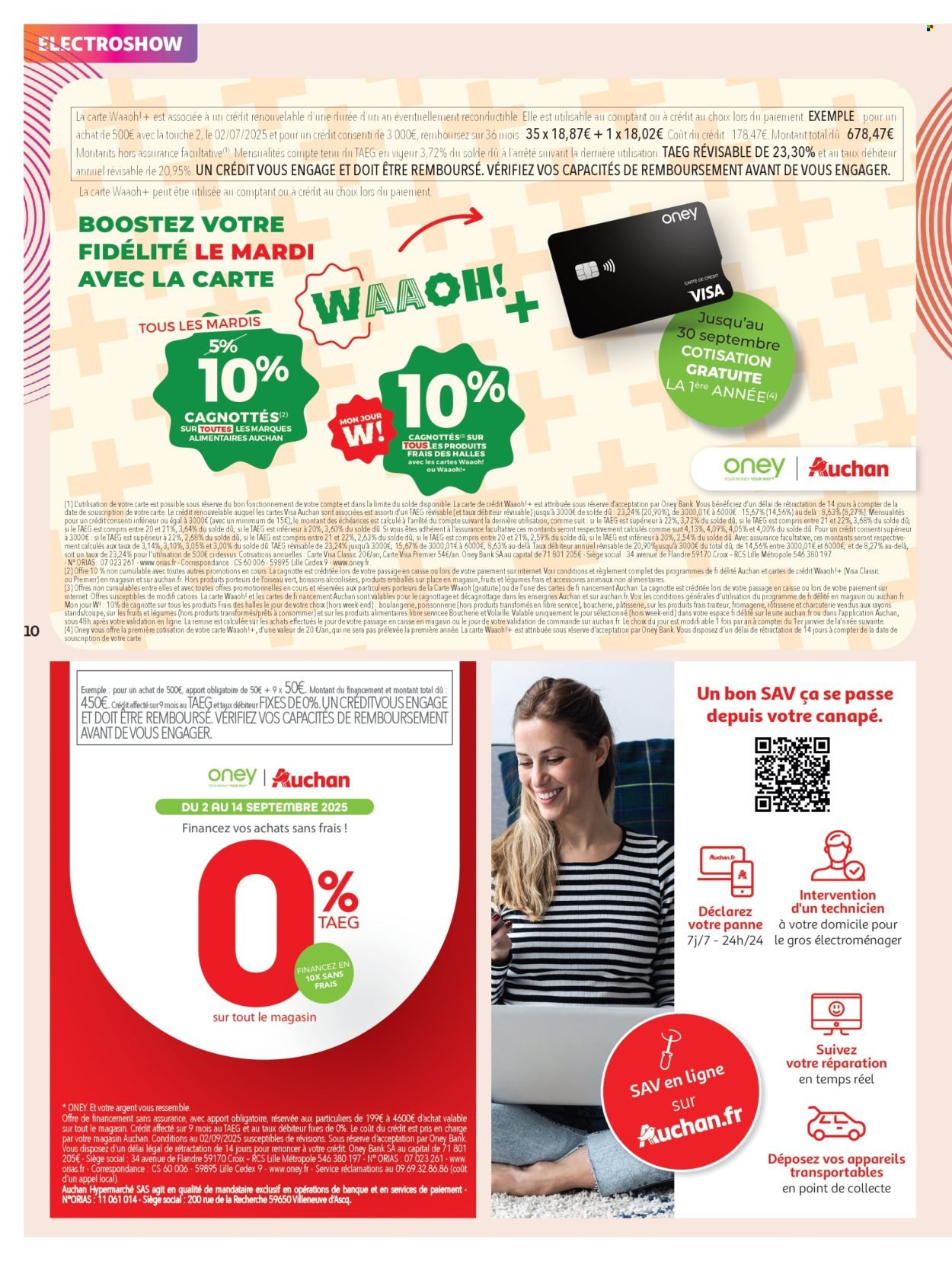Catalogue AUCHAN - Une rentrée électrisante (2025-09-02 - 2025-09-14)
