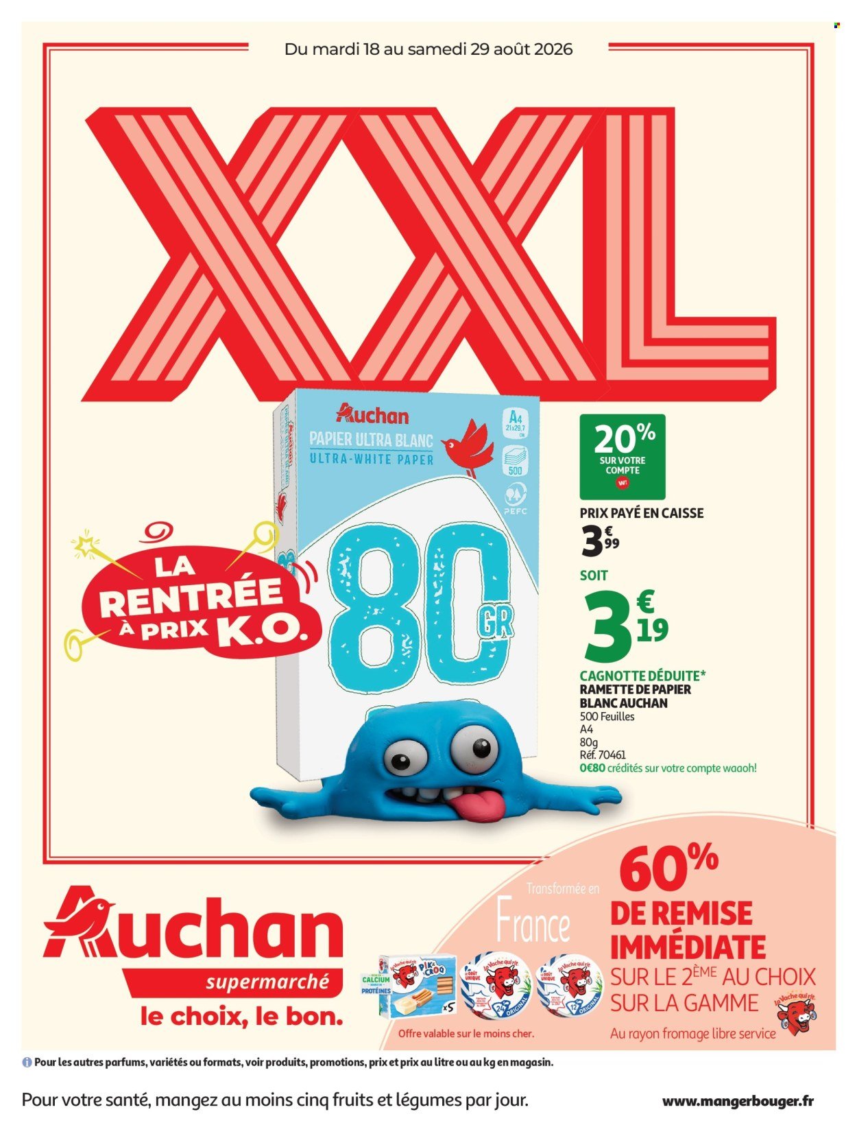 Catalogue AUCHAN - Promos XXL supers