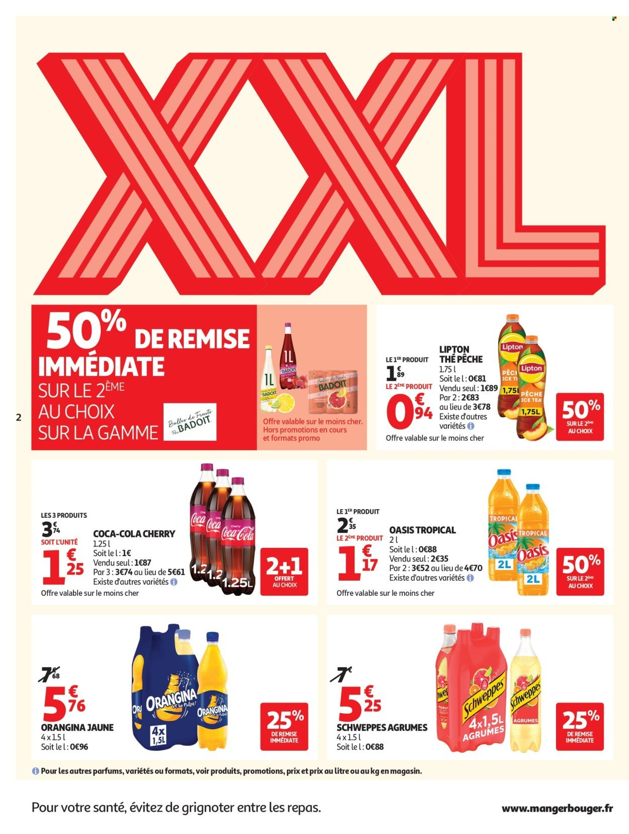 Catalogue AUCHAN - Promos XXL supers