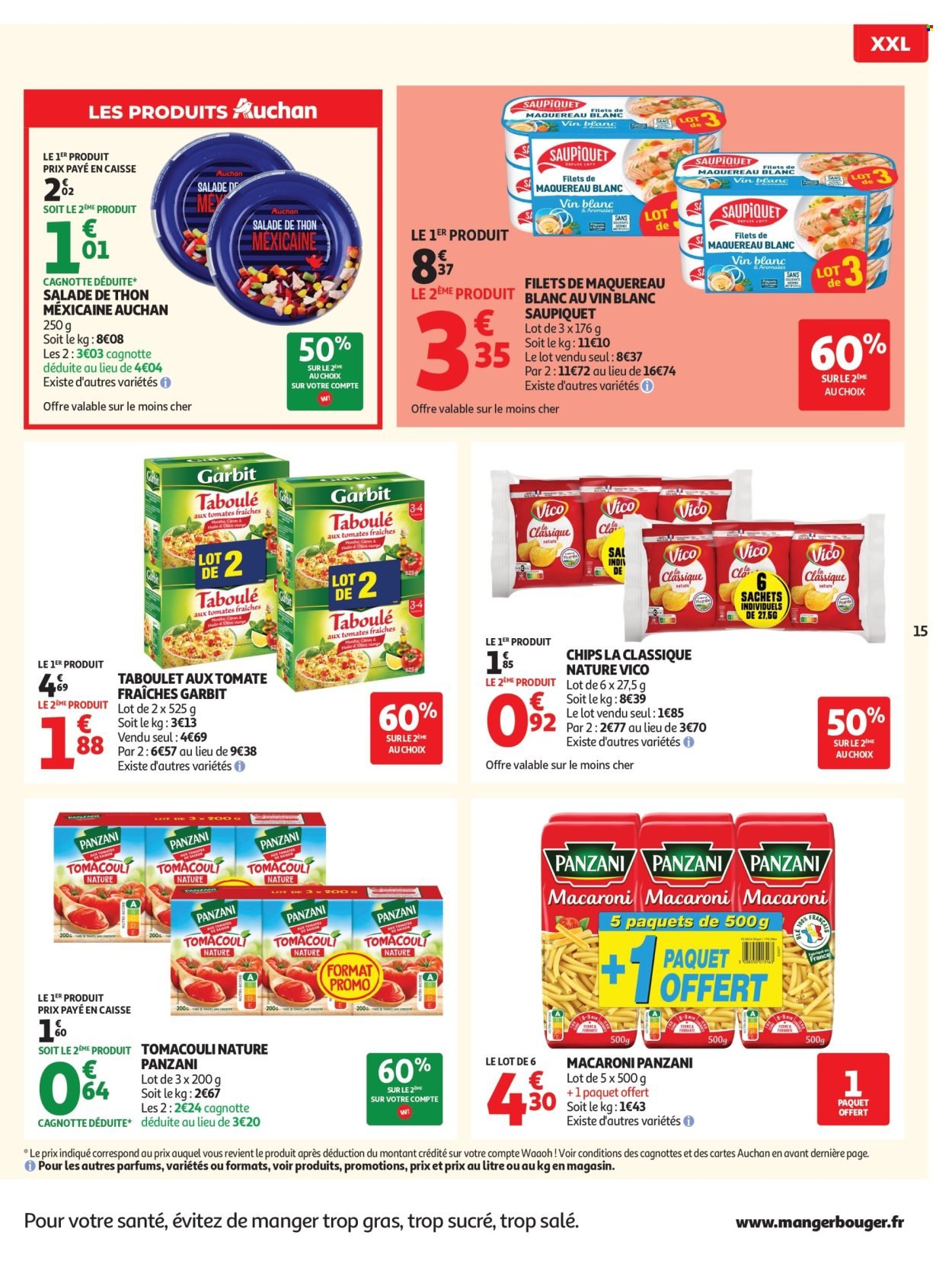 Catalogue AUCHAN - Promos XXL supers