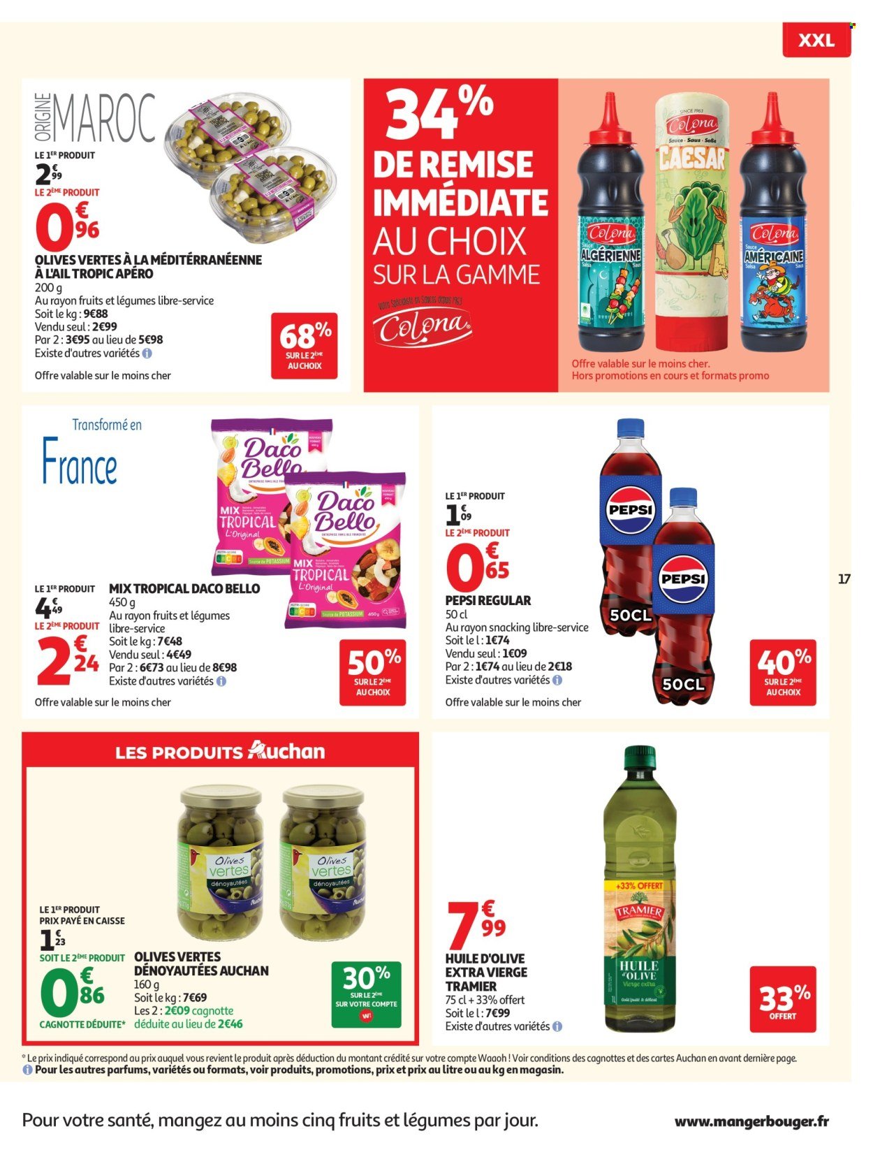 Catalogue AUCHAN - Promos XXL supers
