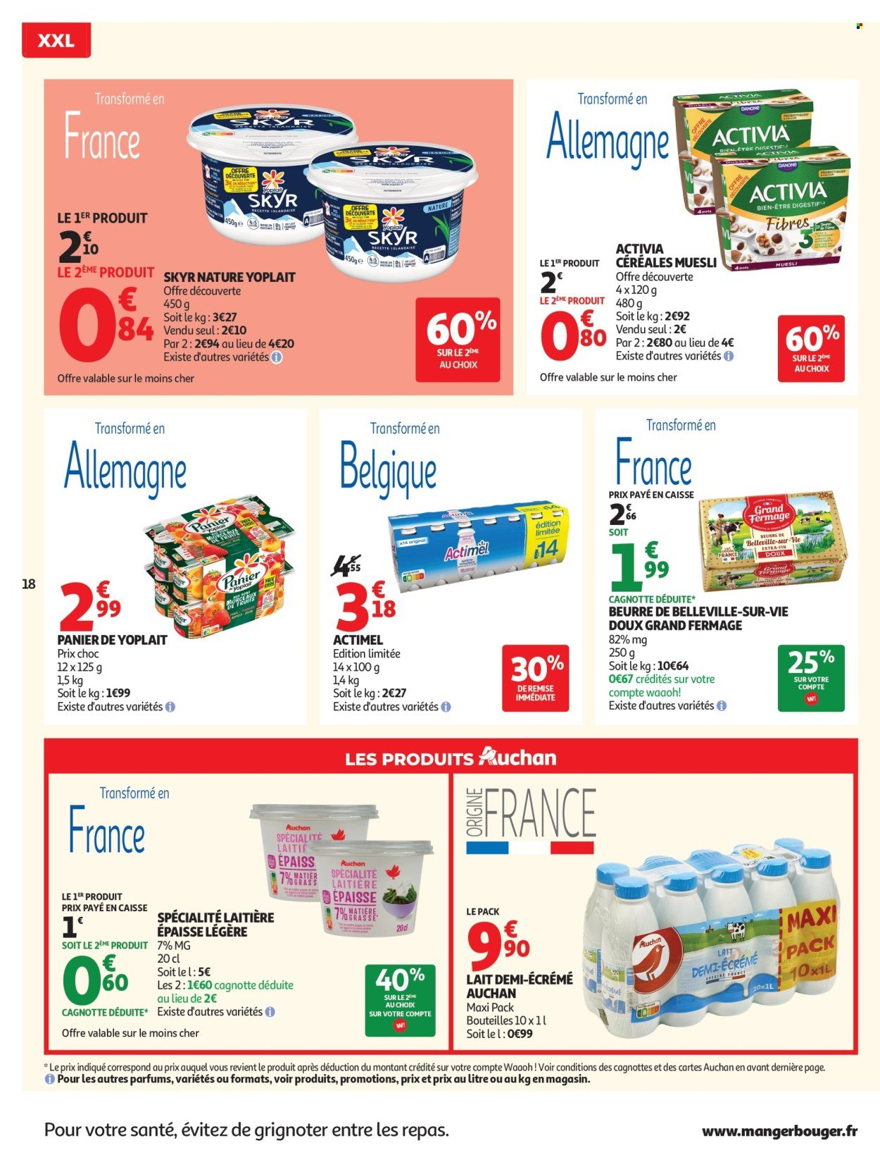 Catalogue AUCHAN - Promos XXL supers