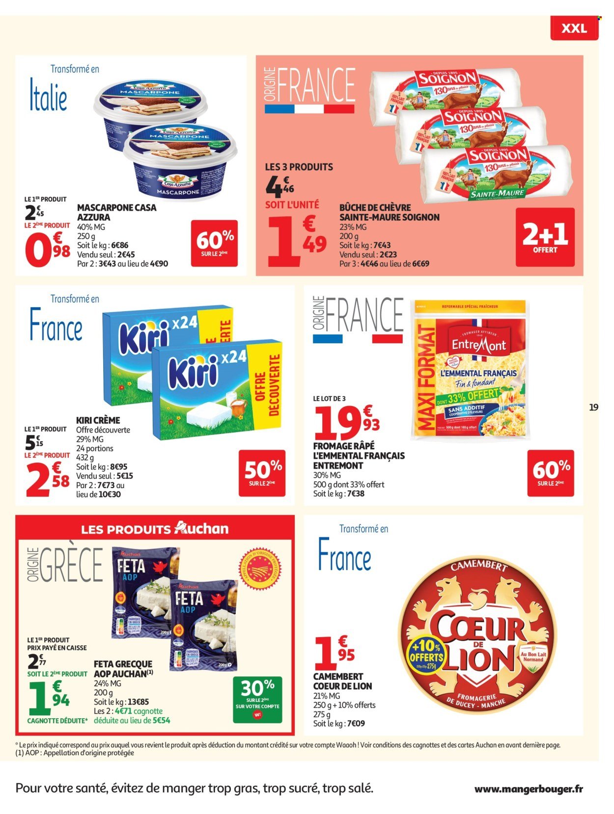 Catalogue AUCHAN - Promos XXL supers