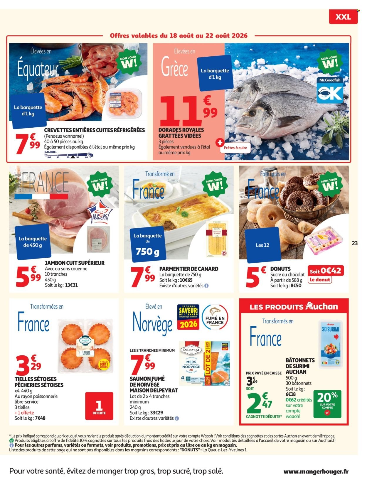 Catalogue AUCHAN - Promos XXL supers