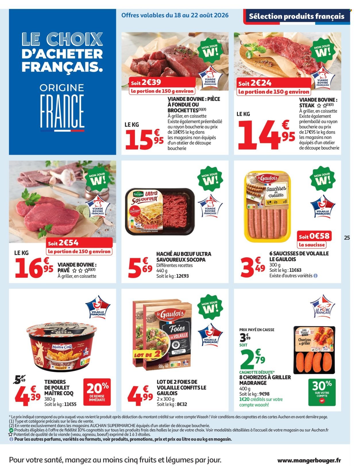 Catalogue AUCHAN - Promos XXL supers