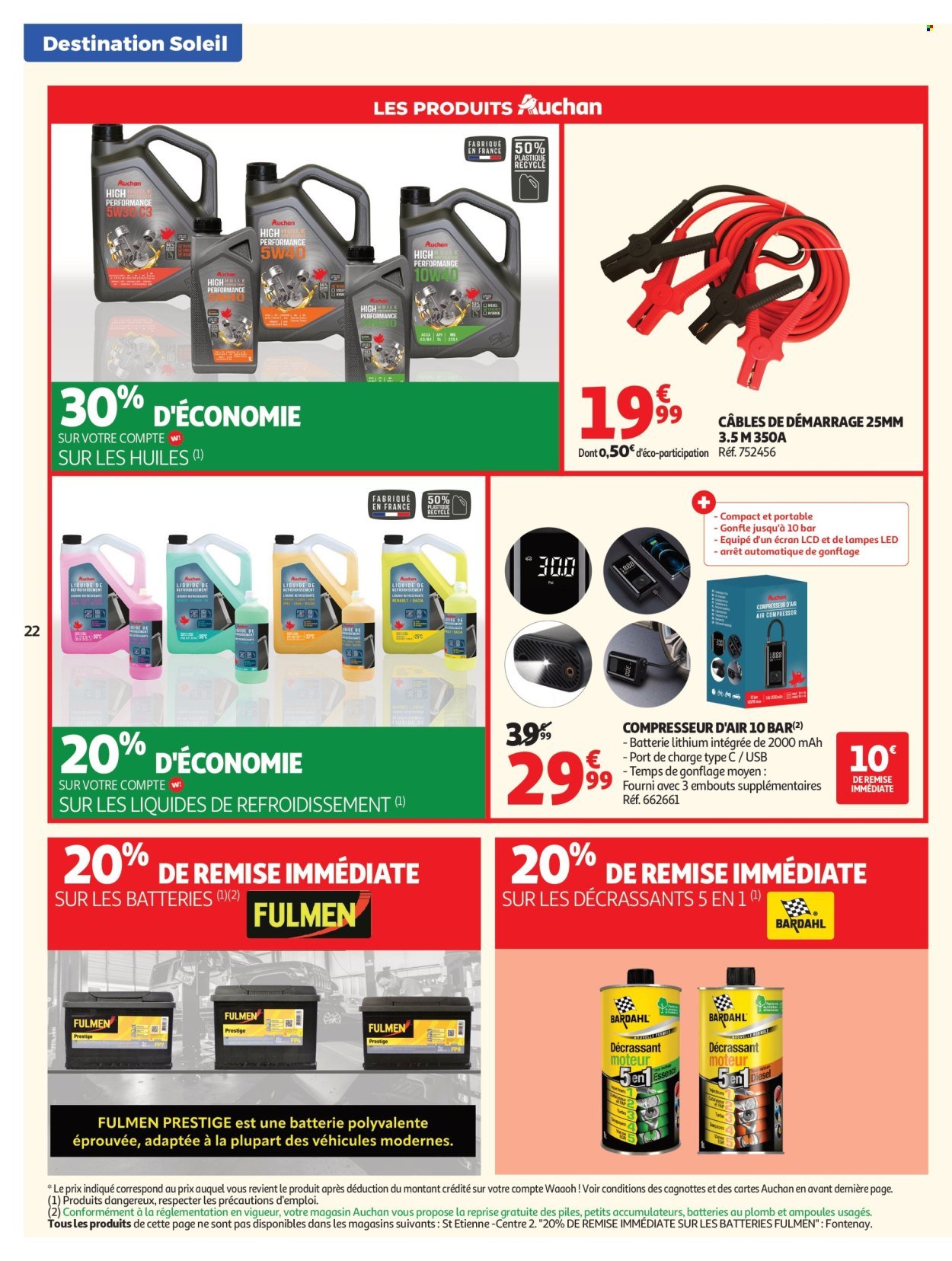 Catalogue AUCHAN - Valises et vacances