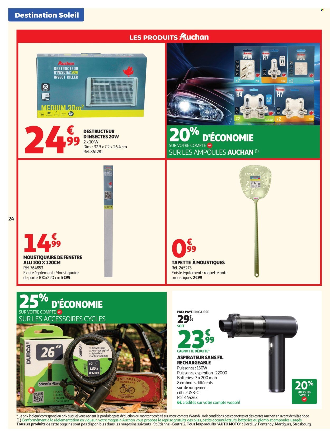 Catalogue AUCHAN - Valises et vacances